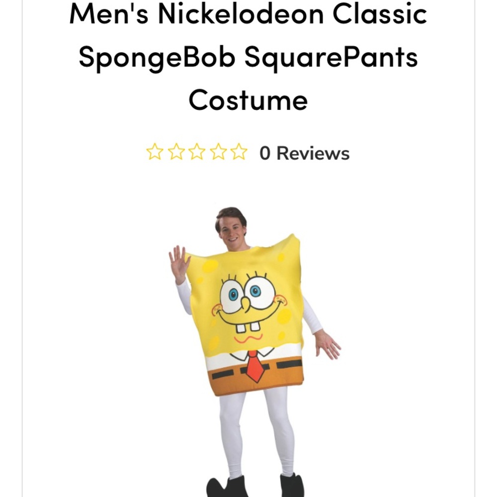 SpongeBob SquarePants Yellow costume